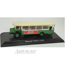 Масштабная модель Автобус RENAULT TN6C2 1932 Green/Beige